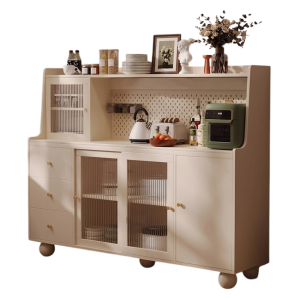 Tủ Bếp Chân Tròn Phong Cách Bắc Âu GH-32000