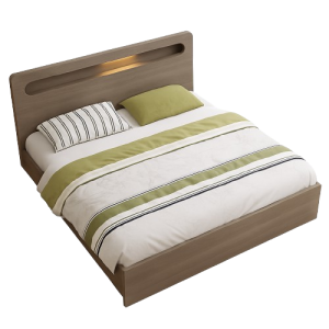 Giường Gỗ MDF Bền Đẹp, Dành Cho Chung Cư & Nhà Phố GH-11001