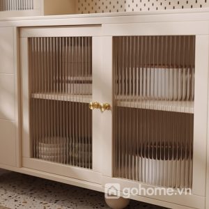 Tủ Bếp Chân Tròn Phong Cách Bắc Âu GH-32000