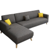 Sofa Góc Nỉ Thiết Kế Tinh Tế, Đệm Êm Ái GH-51005