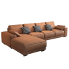Sofa nỉ góc L tối giản trẻ trung GH-51001