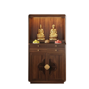 Tủ thờ gỗ sồi hiện đại đẹp sang trọng – Điểm tựa tâm linh cho mọi gia đình GH-91021