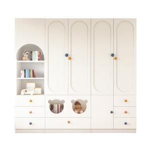 Tủ quần áo cho bé gỗ MDF chống ẩm phủ Melamine bền bỉ – Giải pháp lưu trữ thông minh cho gia đình hiện đại GH-13021