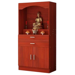 Tủ thờ gỗ công nghiệp MDF cao cấp – Giải pháp thờ cúng hiện đại, trang nghiêm và chuẩn phong thủy GH-91013