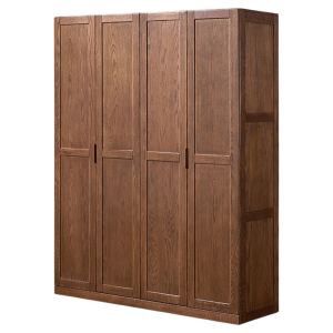 Tủ quần áo đứng gỗ sồi veneer cao cấp – Lưu trữ rộng rãi, giữ quần áo luôn ngăn nắp GH-13022