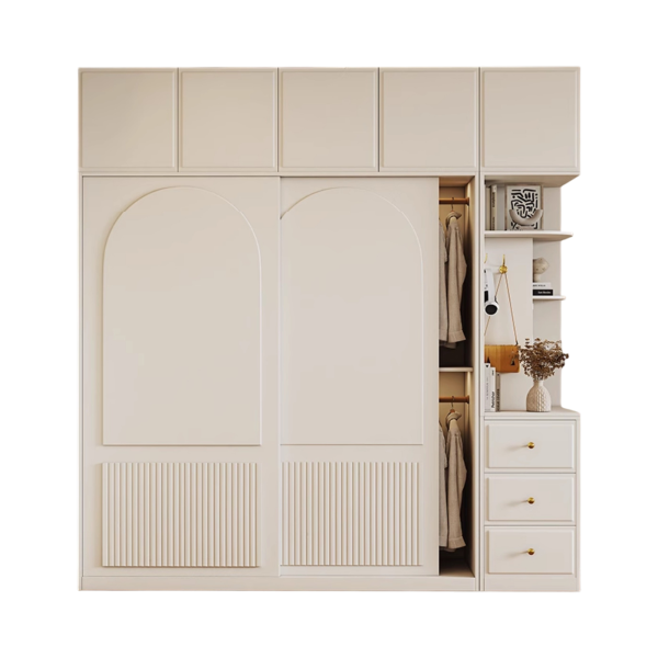 Tủ Quần Áo Cửa Trượt Thiết Kế Tiện Lợi GH-13036