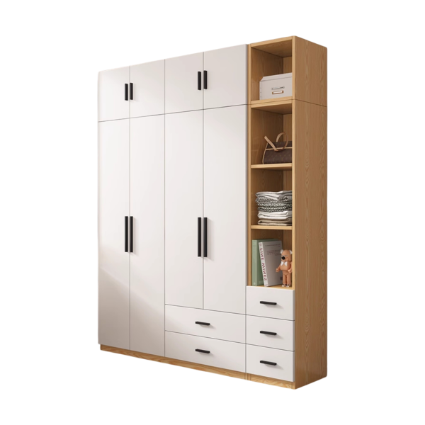 Tủ Áo Gỗ Công Nghiệp Đẹp Đa Năng GH-13042