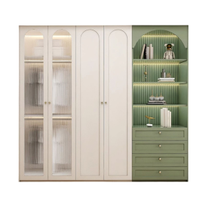 Tủ quần áo kích thước lớn đa năng gỗ MDF cao cấp GH-13023