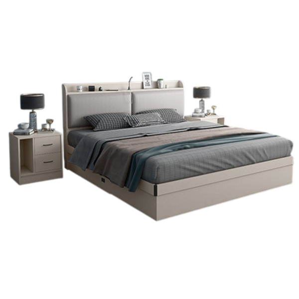 Giường Ngủ Gỗ MDF Sang Trọng GH-11006