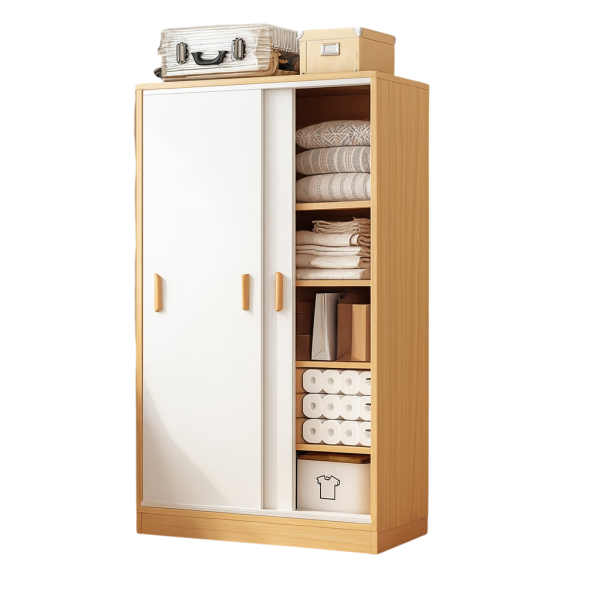 Tủ Quần Áo Cánh Trượt Thiết Kế Đa Năng GH-13051