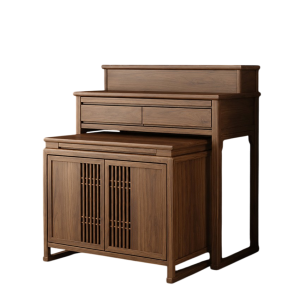 Tủ Thờ Gỗ Sồi Hiện Đại, Trang Nghiêm GH-91043