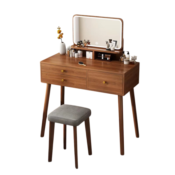 Bàn Trang Điểm Gỗ Công Nghiệp Nhỏ Gọn GH-12013