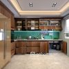 Hệ Tủ Bếp Đa Năng Bằng Gỗ Sang Trọng GH-32016