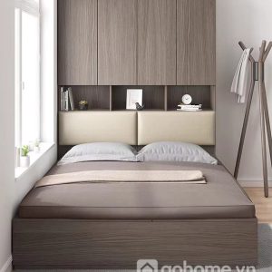 Combo Giường Ngủ Liền Tủ Quần Áo Tiện Lợi GH-15008
