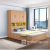 Combo Giường Ngủ Kết Hợp Tủ Quần Áo Và Kệ Trang Trí GH-15002