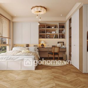 Combo Giường Ngủ Kết Hợp Tủ Quần Áo Và Bàn Trang Điểm GH-15006