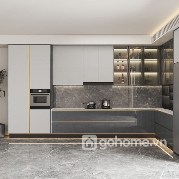 Tủ Bếp Gỗ Tiện Nghi Cho Gia Đình GH-32026