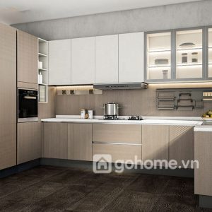 Tủ Bếp Cao Cấp Thiết Kế Tối Giản GH-32013