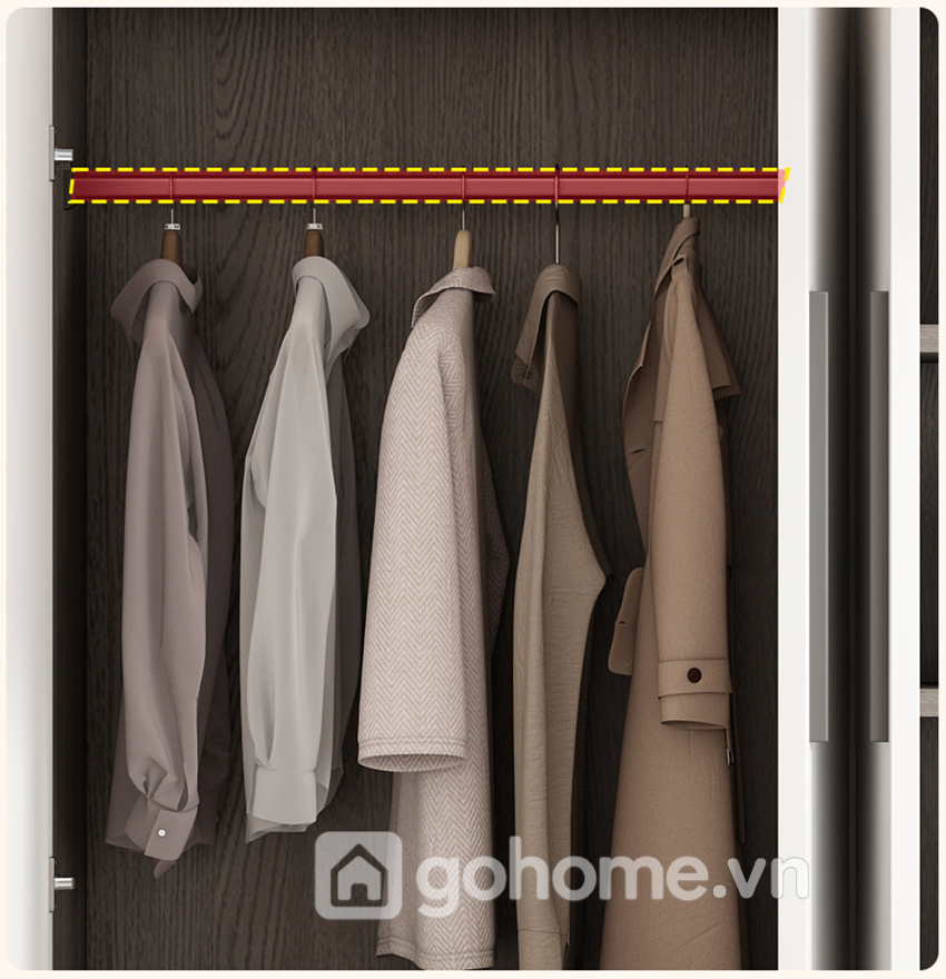 Combo Giường Ngủ Kèm Tủ Áo Và Bàn Làm Việc Đầy Đủ Công Năng GH-15016 - Ảnh 10