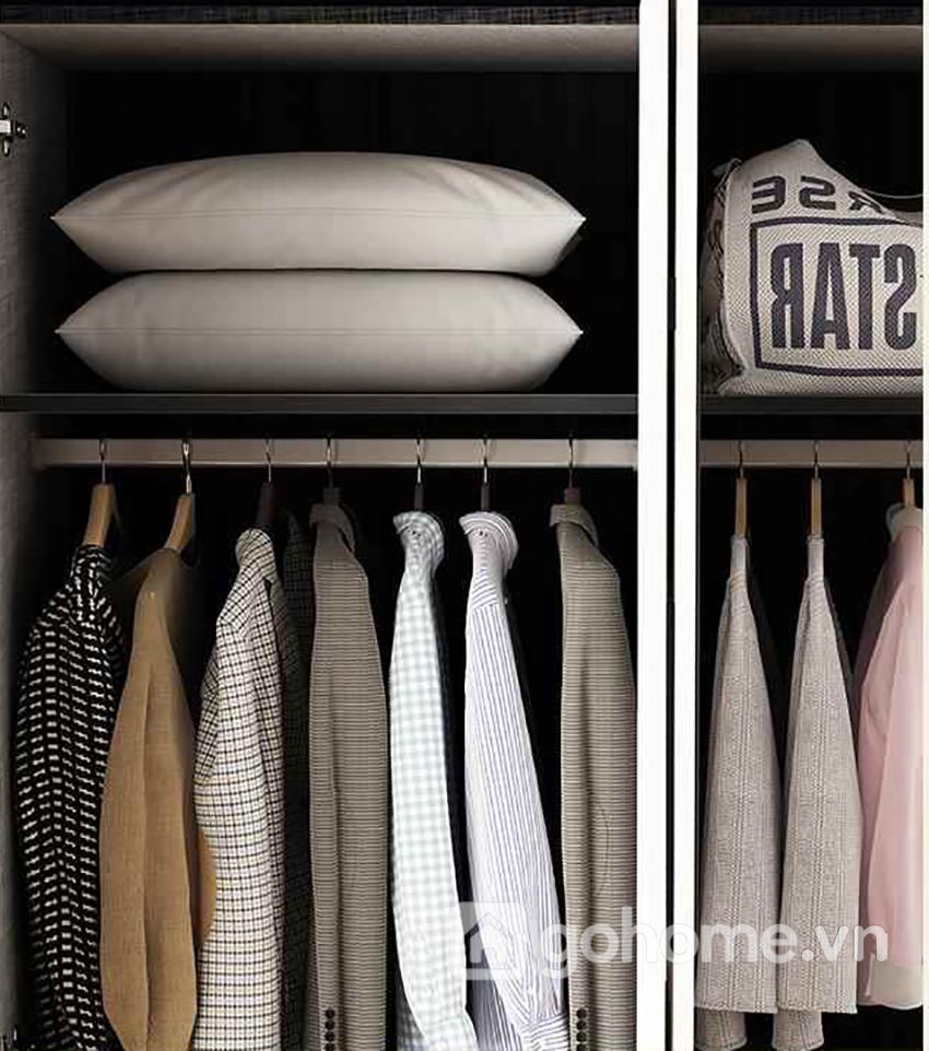 Combo Giường Hộp Đa Năng Kết Hợp Tủ Quần Áo Cùng Bàn Trang Điểm Đơn Giản GH-15018 - Ảnh 10