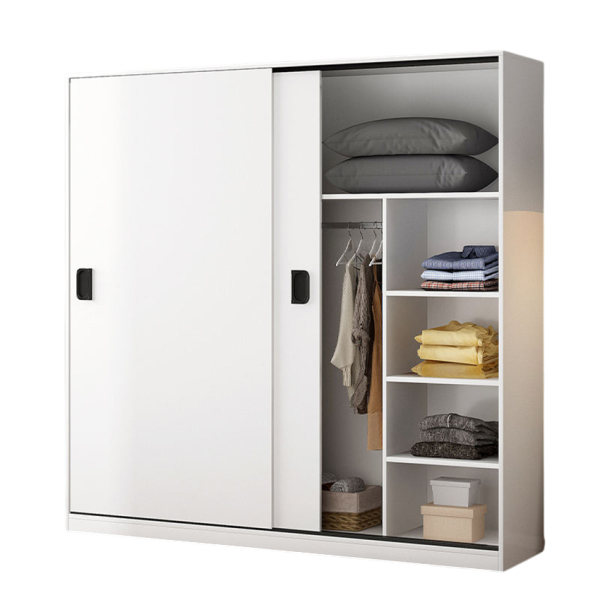 Tủ Áo Gỗ Công Nghiệp Cánh Trượt Hiện Đại GH-13056