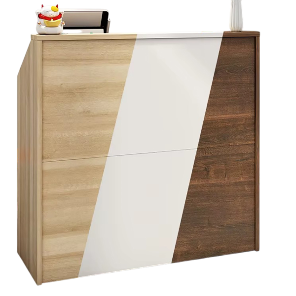 Quầy Thu Ngân Đẹp Nhỏ Gọn Bằng Gỗ GH-21015