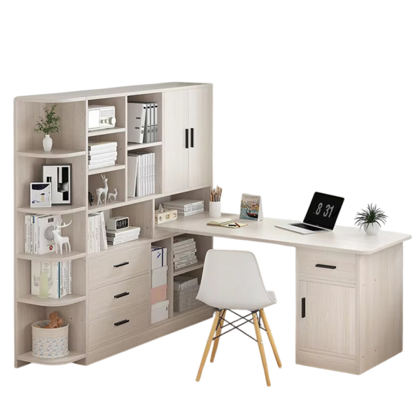 Bàn Làm Việc Kèm Kệ Sách Hiện Đại GH-71004