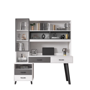 Bàn Học Có Tủ Cánh Kính Hiện Đại GH-72024