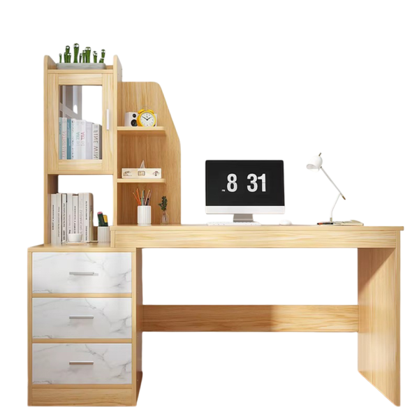 Bàn Học Kèm Kệ Sách Bên Cạnh GH-72031