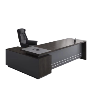 Bàn GIám Đốc Chữ L Gỗ MDF Phủ Melamine Cao Cấp GH-22003