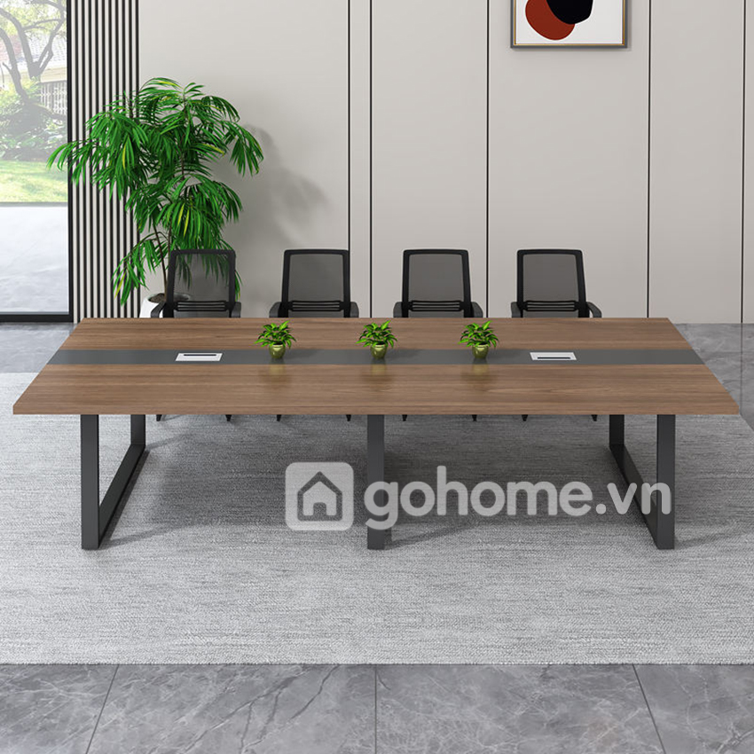 Bàn Họp Chân Sắt Phong Cách Tối Giản GH-23003 - Ảnh 4