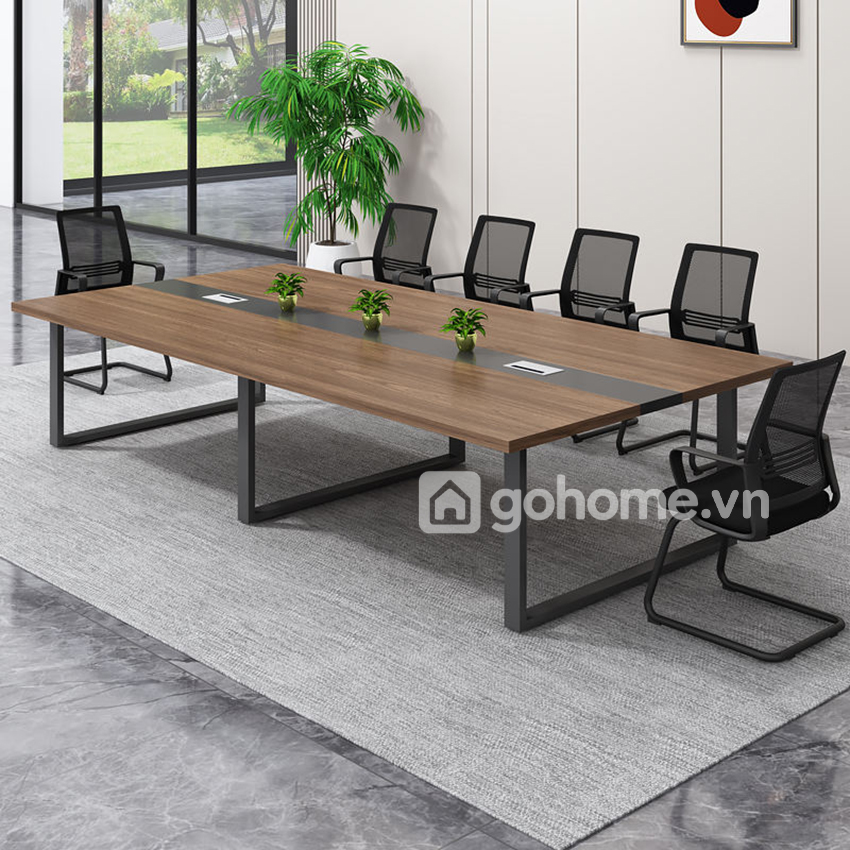 Bàn Họp Chân Sắt Phong Cách Tối Giản GH-23003 - Ảnh 5