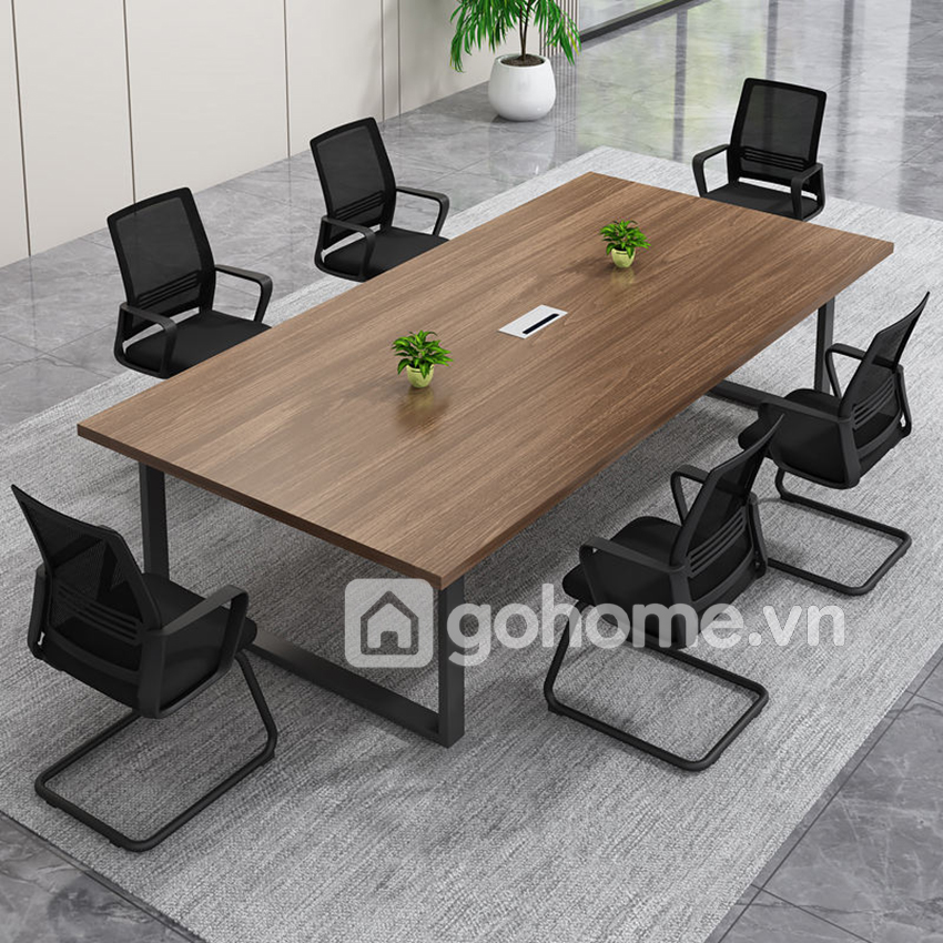 Bàn Họp Chân Sắt Phong Cách Tối Giản GH-23003 - Ảnh 6