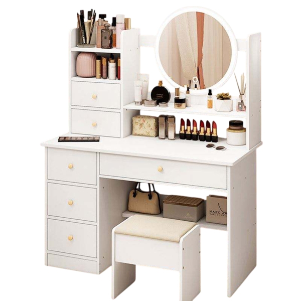 Bàn Trang Điểm Gỗ Thanh Lịch Cho Phòng Ngủ GH-12020