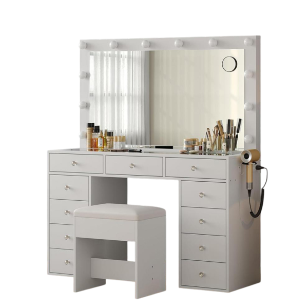 Bàn Trang Điểm Gỗ Công Nghiệp Hiện Đại Sang Trọng GH-12021