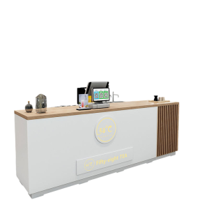 Quầy Thanh Toán Quán Coffe Thiết Kế Gọn Gàng GH-21027