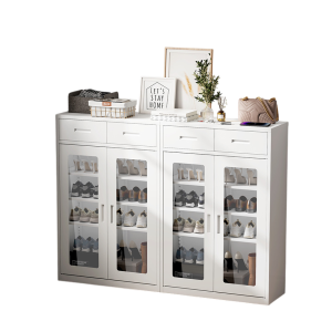 Tủ Giày Cánh Kính Kèm Kệ Để Đồ Tiện Lợi GH-55012