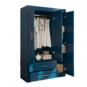 Tủ Áo Gỗ MDF Thiết Kế Tân Cổ Điển GH-13066