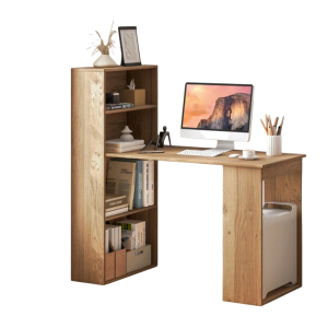 Bàn Làm Việc Gỗ Công Nghiệp Liền Kệ Sách GH-71008