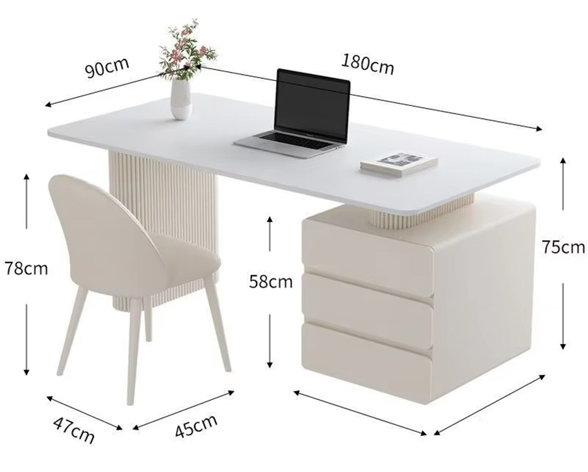 Bàn Làm Việc Phong Cách Bắc Âu Hiện Đại GH-71017 - Ảnh 10