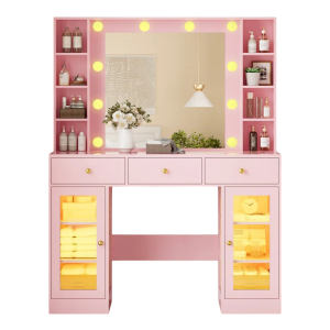 Bàn Trang Điểm Gỗ Công Nghiệp Thiết Kế Đẹp GH-12022