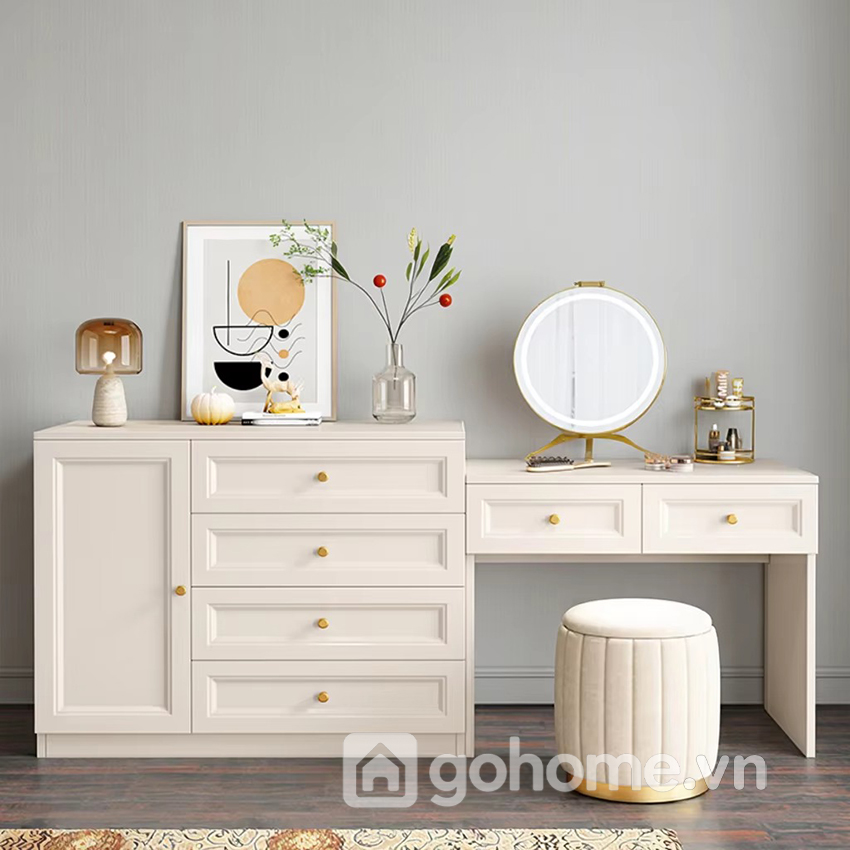 Bàn Trang Điểm Kèm Tủ Tiện Dụng GH-12026 - Ảnh 4