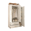 Tủ Áo Gỗ MDF Thiết Kế Tân Cổ Điển GH-13066
