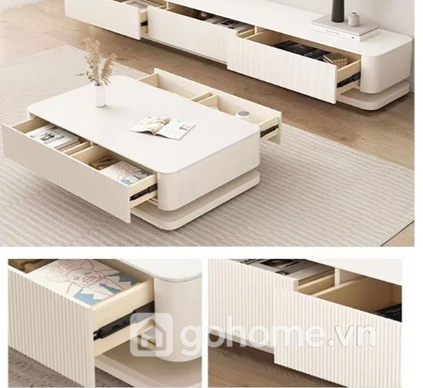 Bàn Trà Gỗ Đẹp Thanh Lịch GH-52003 - Ảnh 4