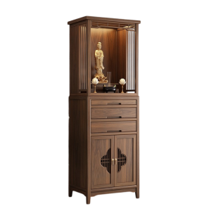 Tủ Thờ Gỗ Tự Nhiên Thiết Kế Trang Trọng GH-91058