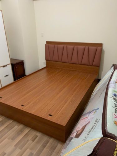 Giường Ngủ Gỗ MDF Thiết Kế Tối Giản GH-11044