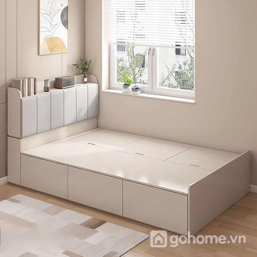 Giường Ngủ Cho Phòng Ngủ Thiết Kế Thông Minh GH-11040 - Ảnh 2