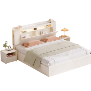 Giường Ngủ Gỗ Hiện Đại Thiết Kế Thông Minh GH-11036