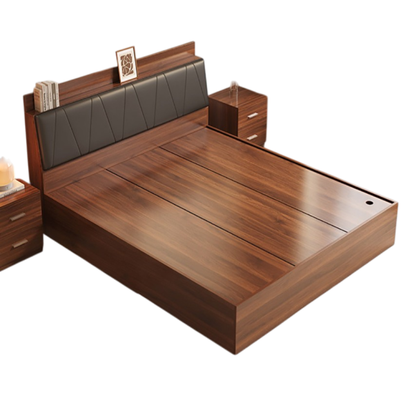 Giường Ngủ Gỗ MDF Thiết Kế Tối Giản GH-11044