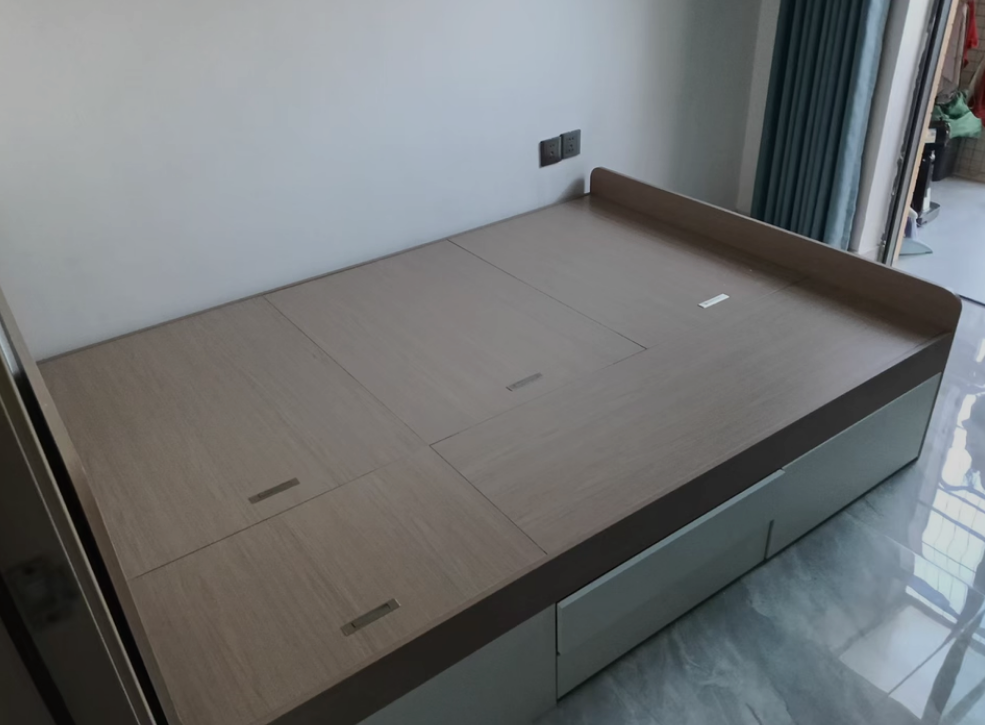 Giường Hộp Cho Phòng Ngủ Thiết Kế Tối Giản GH-11038 - Ảnh 4